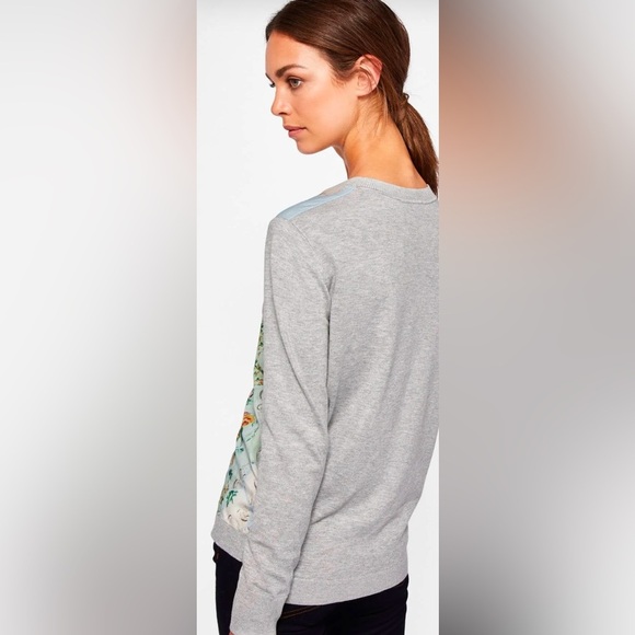 Ted Baker Fareeda Woven Front Knit Sweater Size 4. GUC - Picture 8 of 8